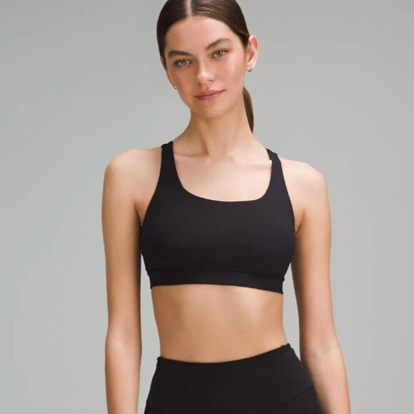 Lululemon Energy Bra - black size 8 - Picture 1 of 5